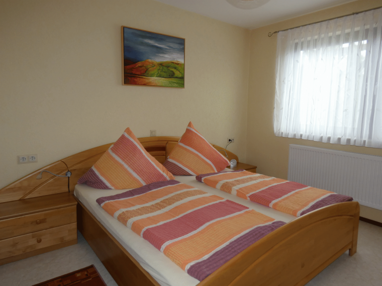 Wohnzimmer in der Ferienwohnung Schachen